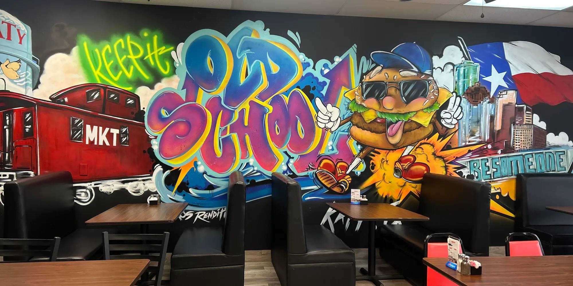 Old School Burger