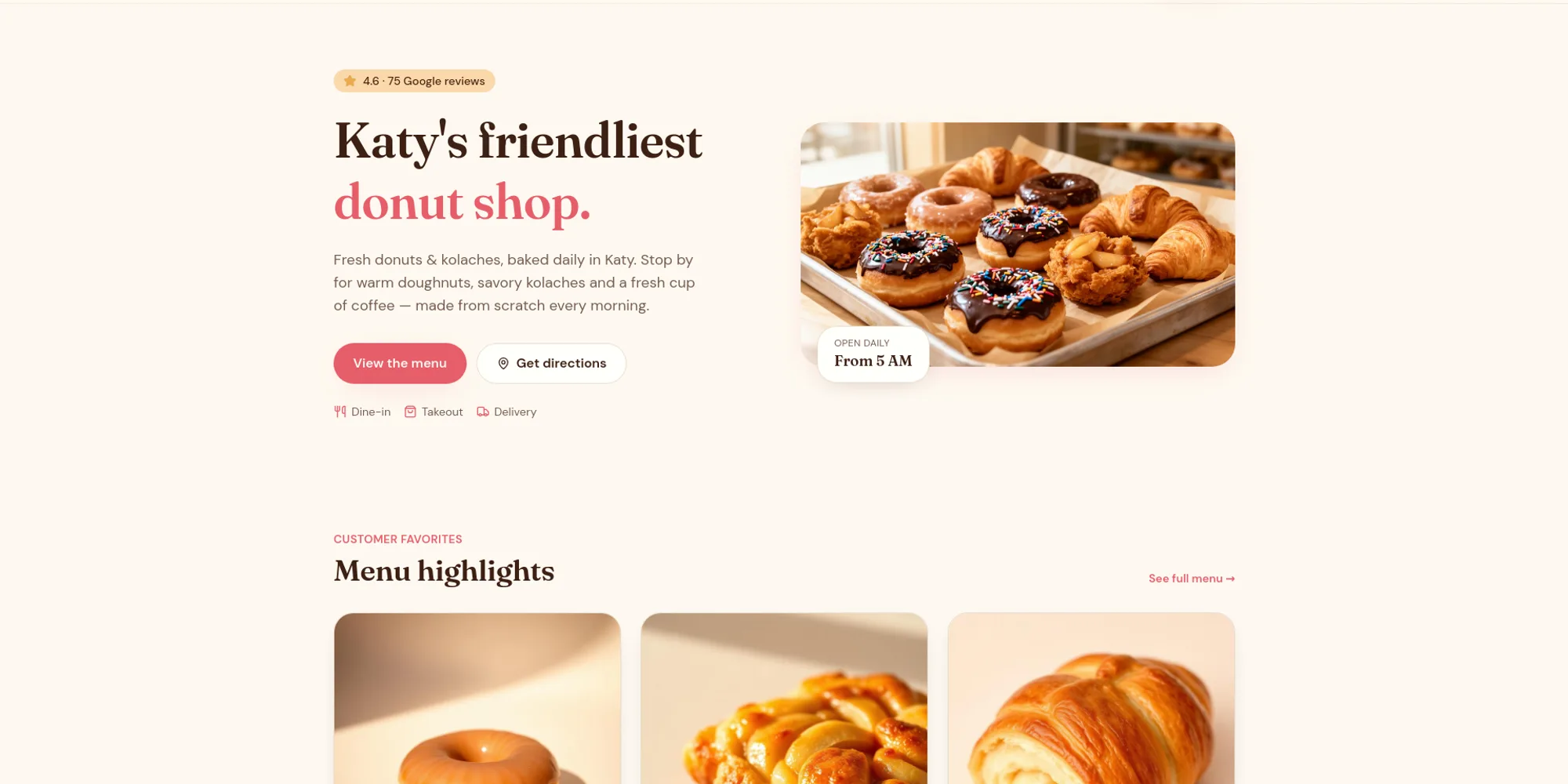 De Bakery Donuts